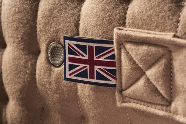 Cashmere Flag Close Up