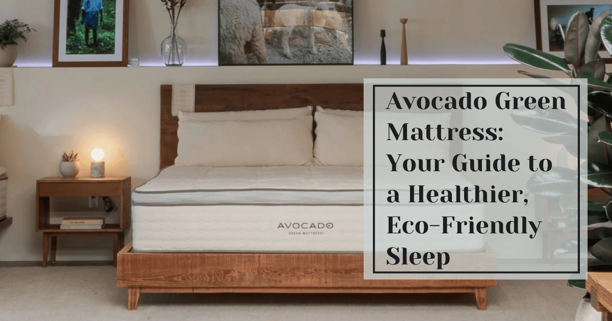 Houston Natural Mattress Avocado Green Mattress