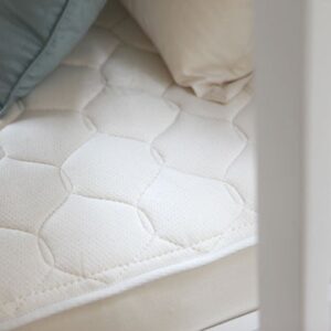 kids 2 in 1 ultra mattress naturepedic quilted side