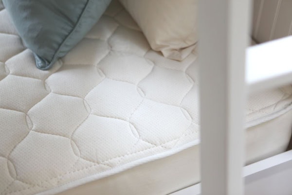 kids 2 in 1 ultra mattress naturepedic quilted side