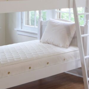 kids 2 in 1 ultra mattress naturepedic waterproof side