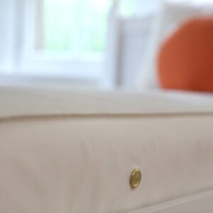 kids 2 in 1 ultra mattress naturepedic waterproof size close up