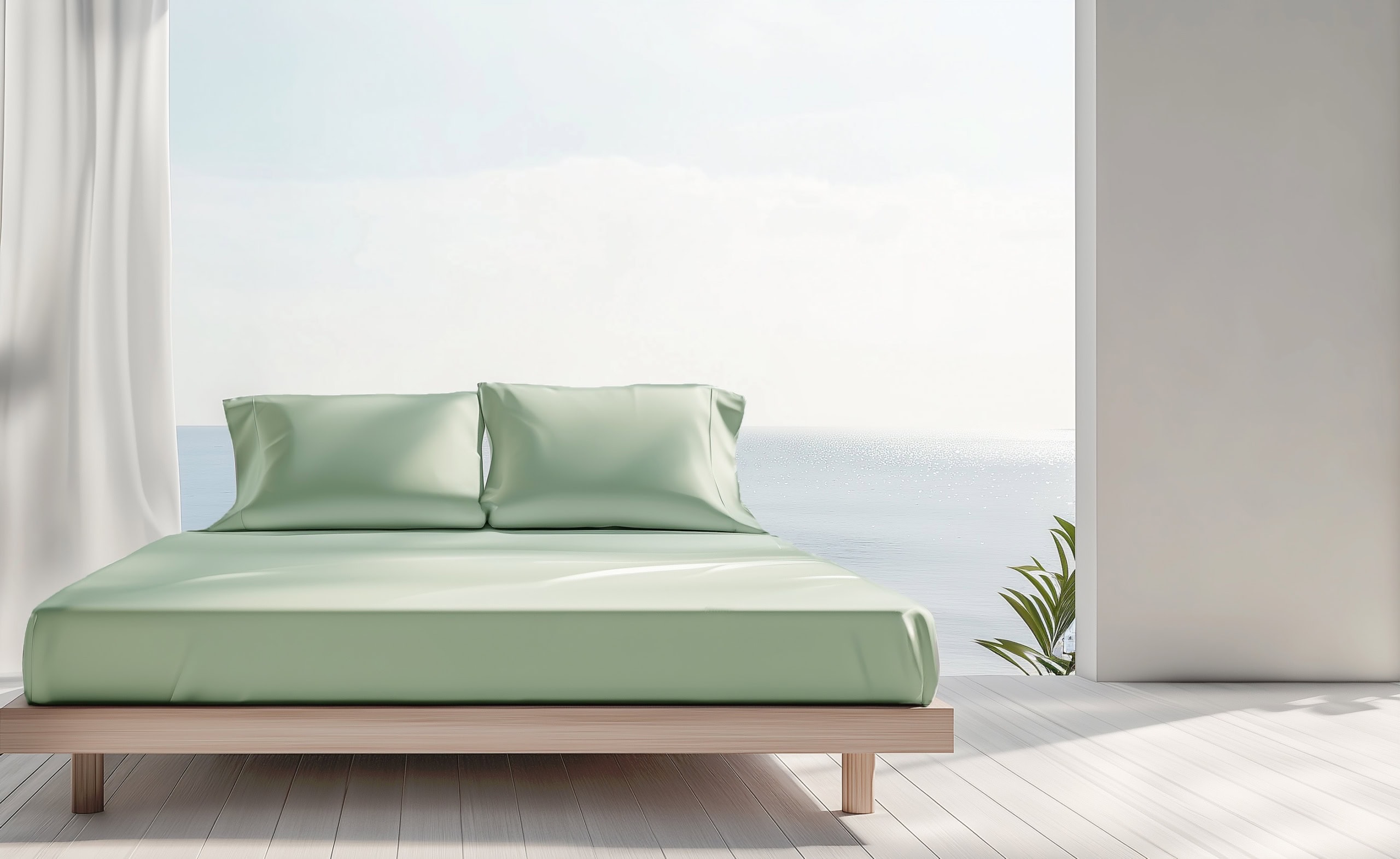 BSSQGR myBamboo sheet set lifestyle sage green 2 1 scaled