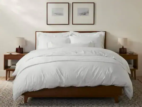 HeritageOrganicPercale Duvet AlpineWhite HeroStraightOn FA23 19759 a4839f93 2015 4187 afe0 d36e46ccfb22