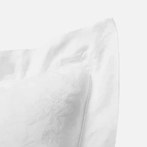 SP25 HeirloomOrganicJacquard King Sham AlpineWhite 2947 d2054f01 c6e8 4748 a4c9 e2b2c5161601
