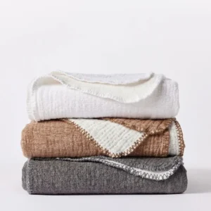 pdp cozy cotton throw stack multicolor sp23 09267 2ae16881 b3fb 4bec b12b 75bc17ad19a0
